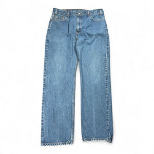 Vintage Levis 505 Jeans Mens 34x31 Blue Regular Straight Medium Wash Denim 90s